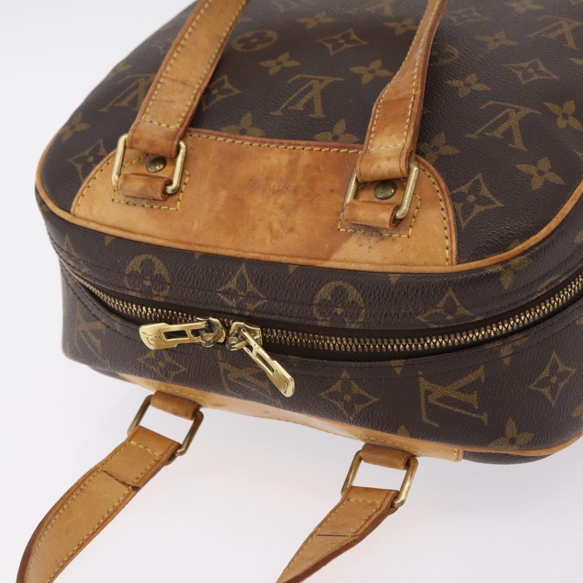 LOUIS VUITTON Monogram Excursion Hand Bag M41450 LV Auth ka6367