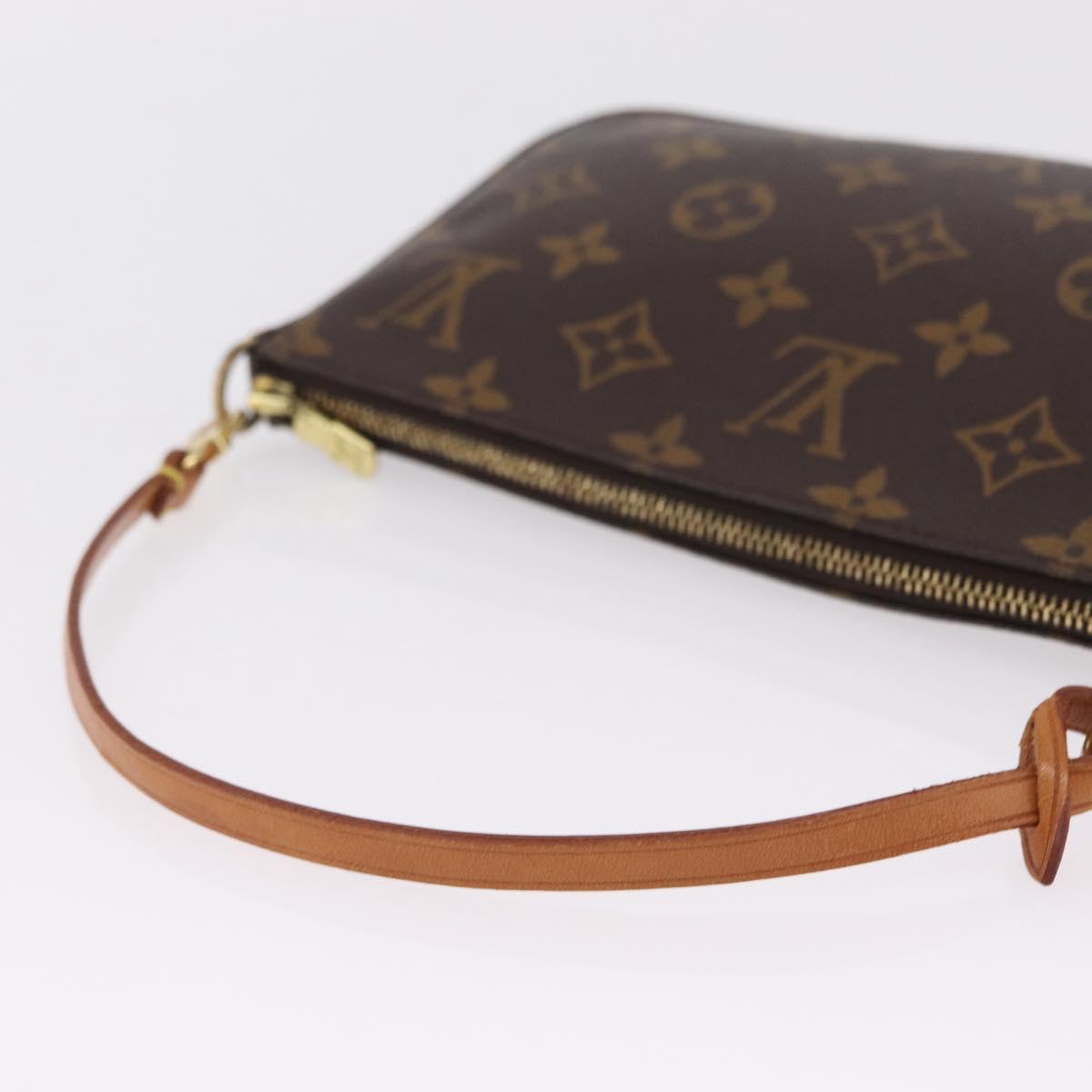 LOUIS VUITTON Monogram Pochette Accessoires Pouch M51980 LV Auth ka6368
