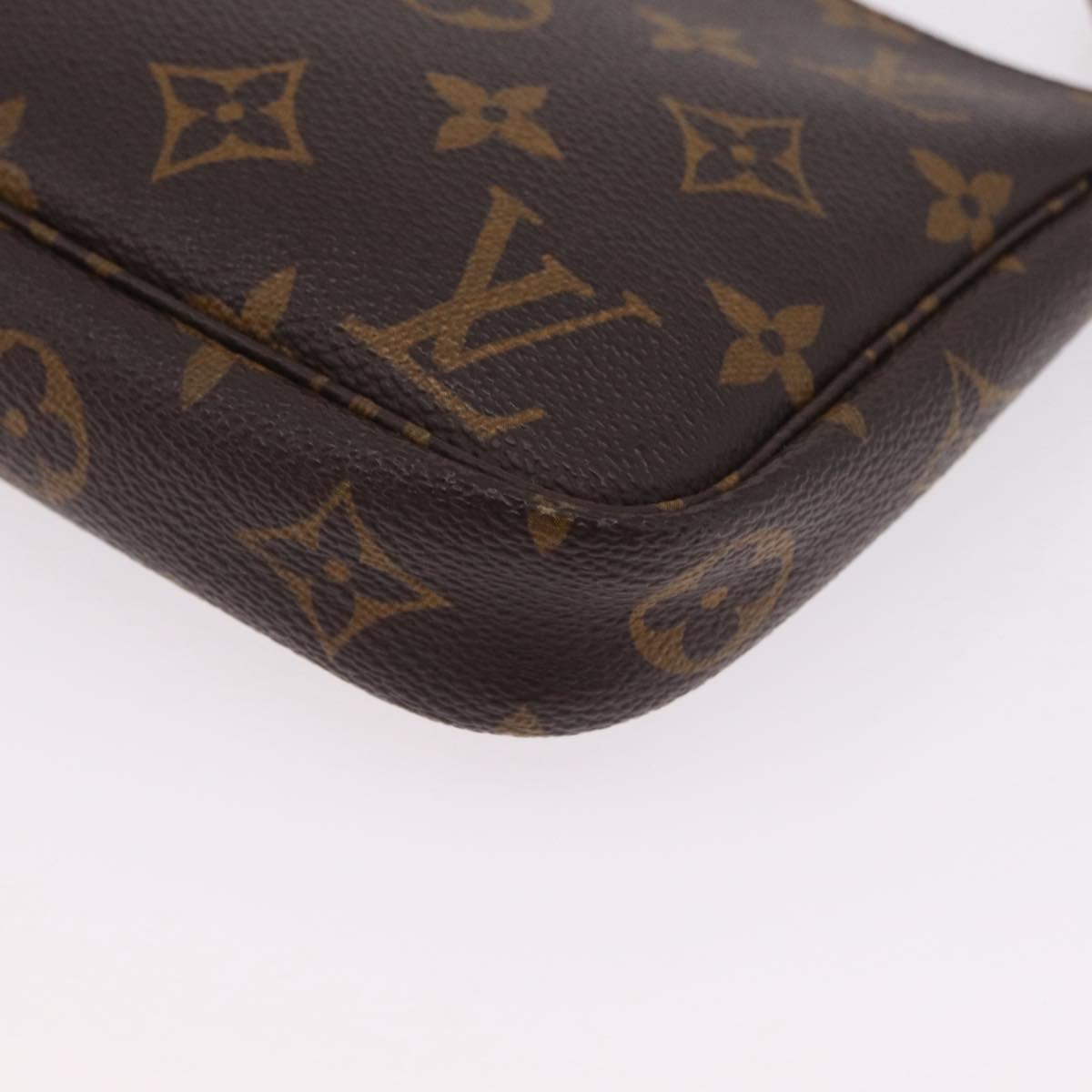 LOUIS VUITTON Monogram Pochette Accessoires Pouch M51980 LV Auth ka6368