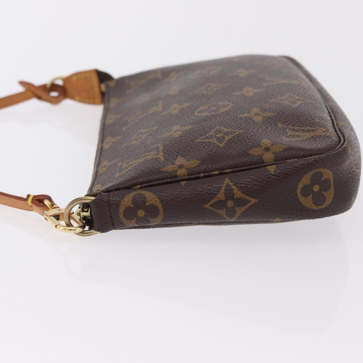 LOUIS VUITTON Monogram Pochette Accessoires Pouch M51980 LV Auth ka6368