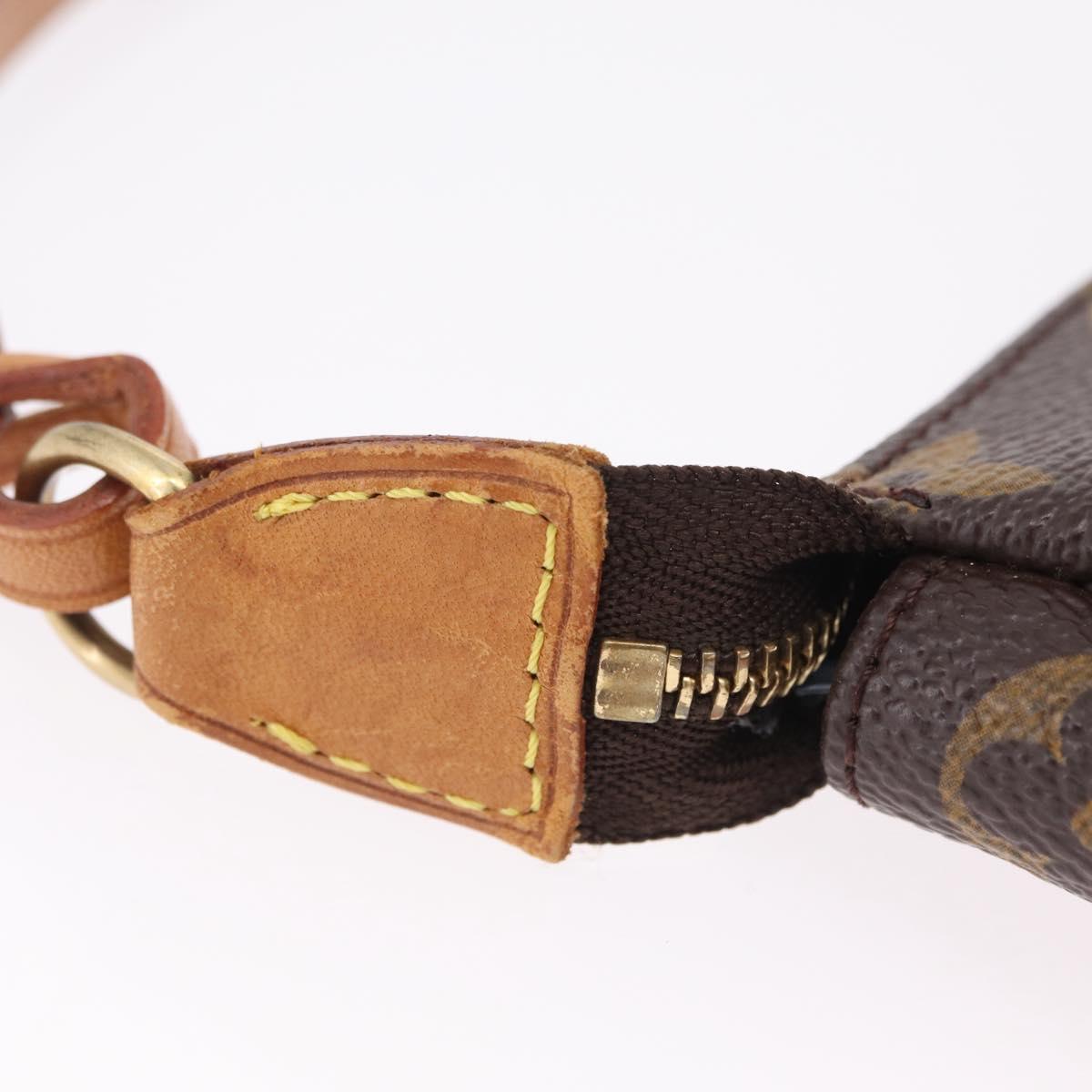 LOUIS VUITTON Monogram Pochette Accessoires Pouch M51980 LV Auth ka6368