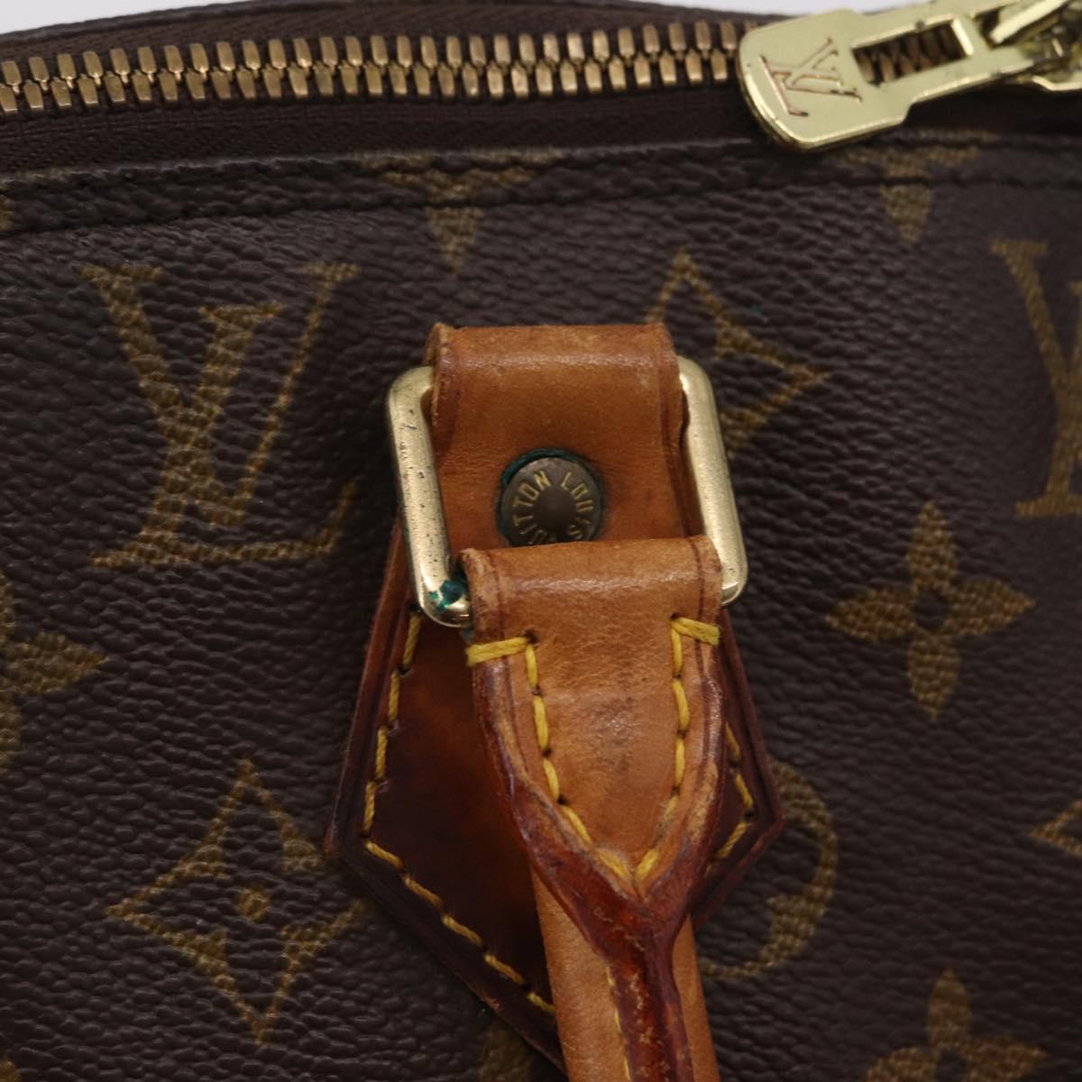 LOUIS VUITTON Monogram Alma Hand Bag M51130 LV Auth ka6371