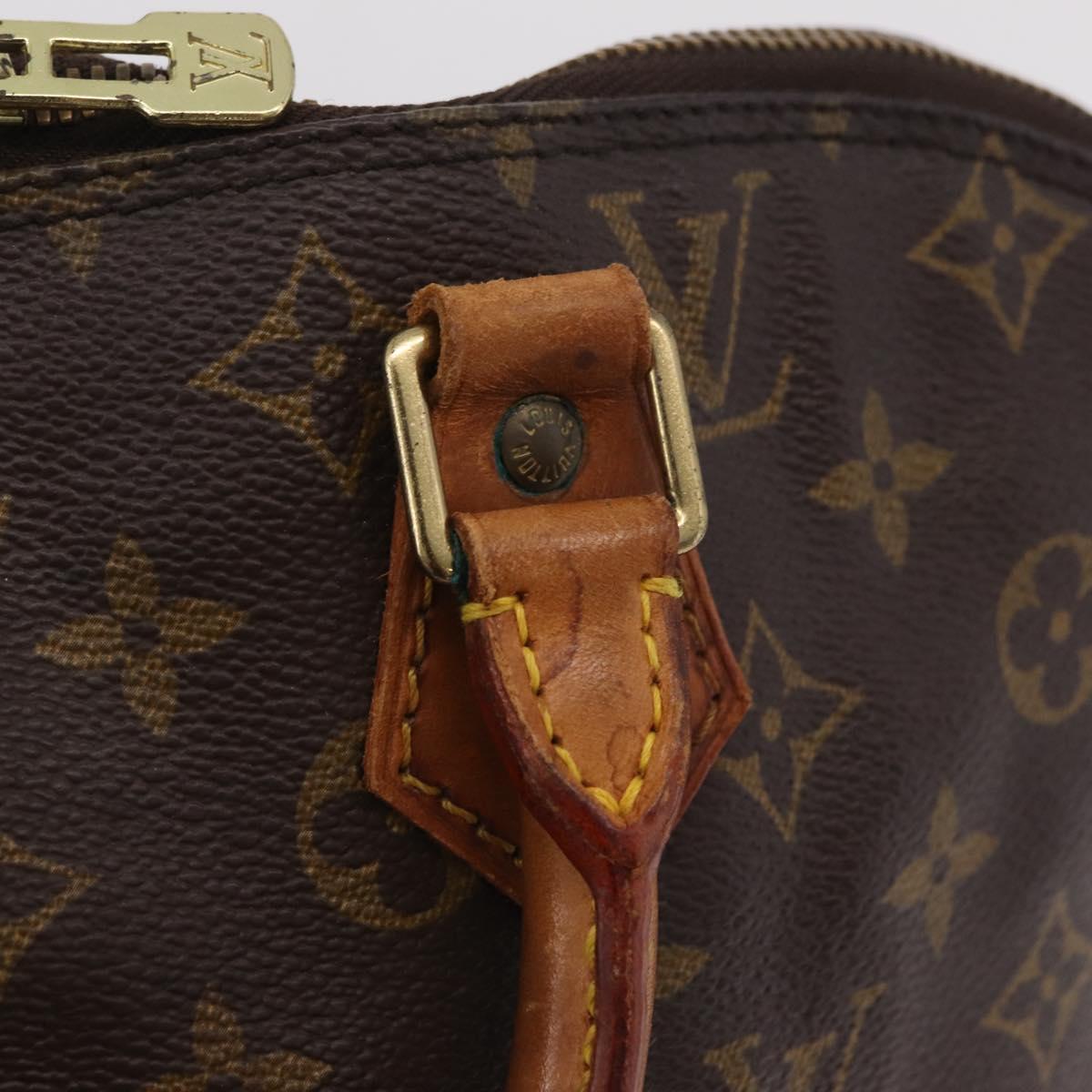 LOUIS VUITTON Monogram Alma Hand Bag M51130 LV Auth ka6371