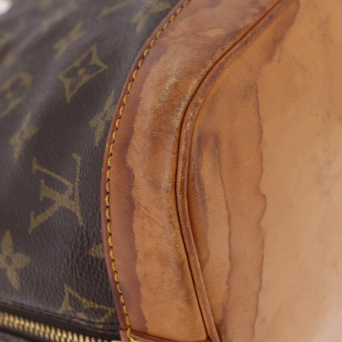 LOUIS VUITTON Monogram Alma Hand Bag M51130 LV Auth ka6371