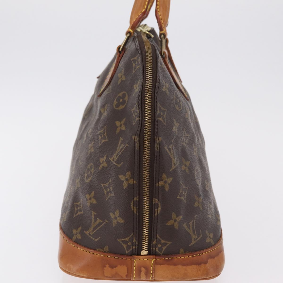 LOUIS VUITTON Monogram Alma Hand Bag M51130 LV Auth ka6371