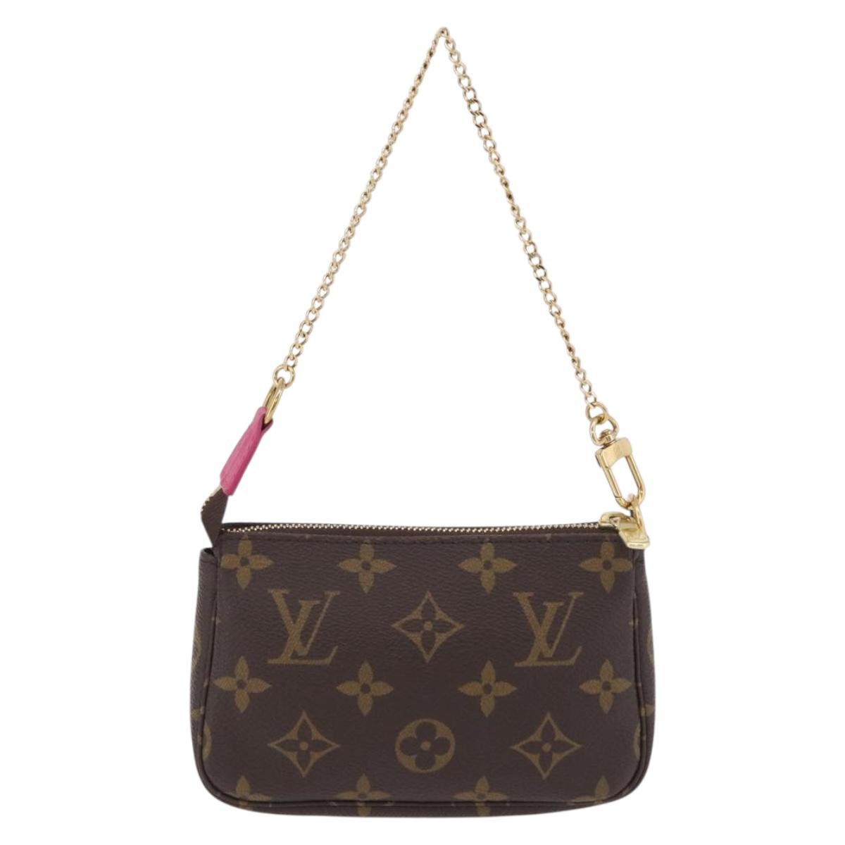 LOUIS VUITTON Ski Bear Mini Pochette Accessoires Pouch M67769 LV Auth ka6379M