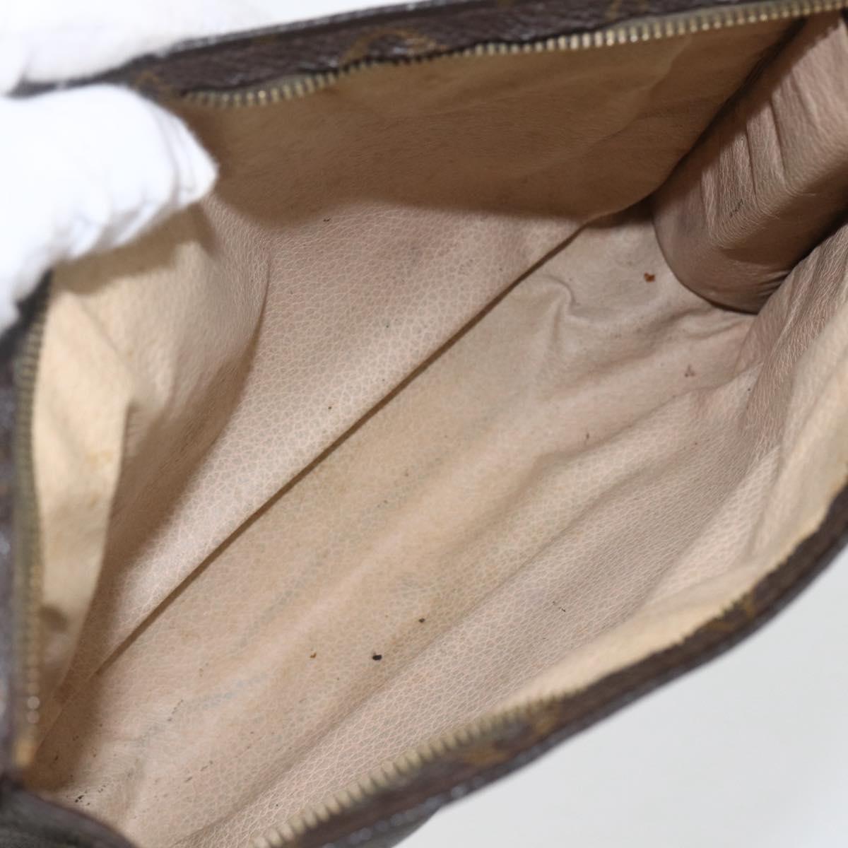 LOUIS VUITTON Monogram Clutch Bag 2 Set LV Auth ka638