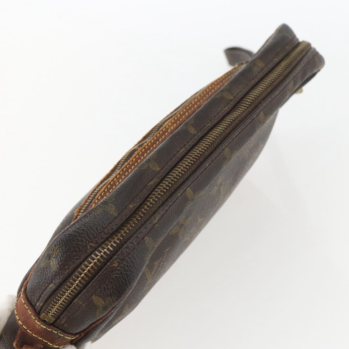 LOUIS VUITTON Monogram Clutch Bag 2 Set LV Auth ka638