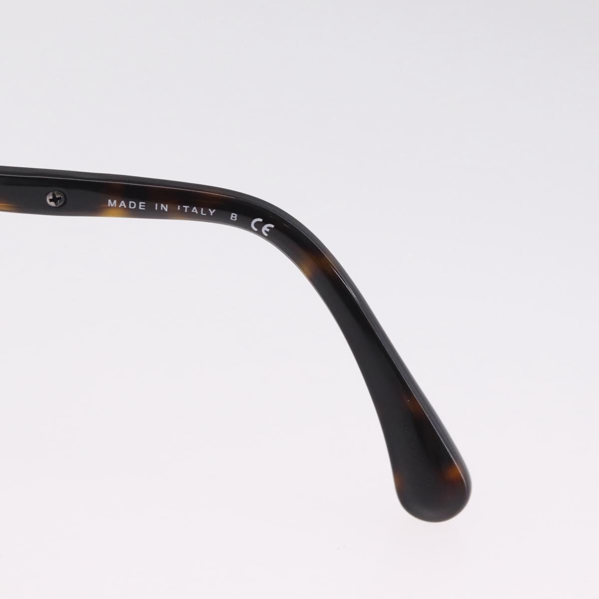 CHANEL Sunglasses Plastic Black CC Auth ka6384