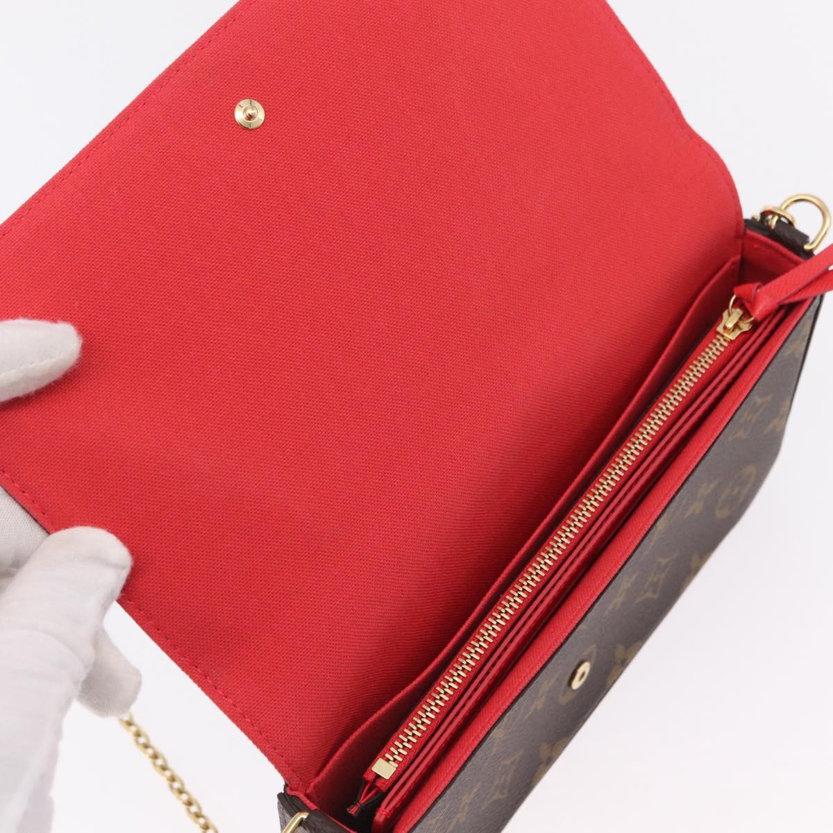 LOUIS VUITTON Monogram Vivienne Pochette Felice Shoulder Bag LV Auth ka6388SAM