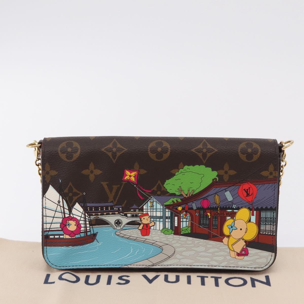 LOUIS VUITTON Monogram Vivienne Pochette Felice Shoulder Bag LV Auth ka6388SAM