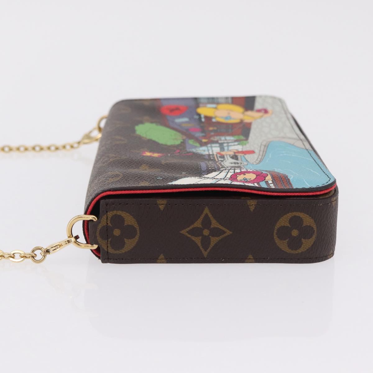 LOUIS VUITTON Monogram Vivienne Pochette Felice Shoulder Bag LV Auth ka6388SAM