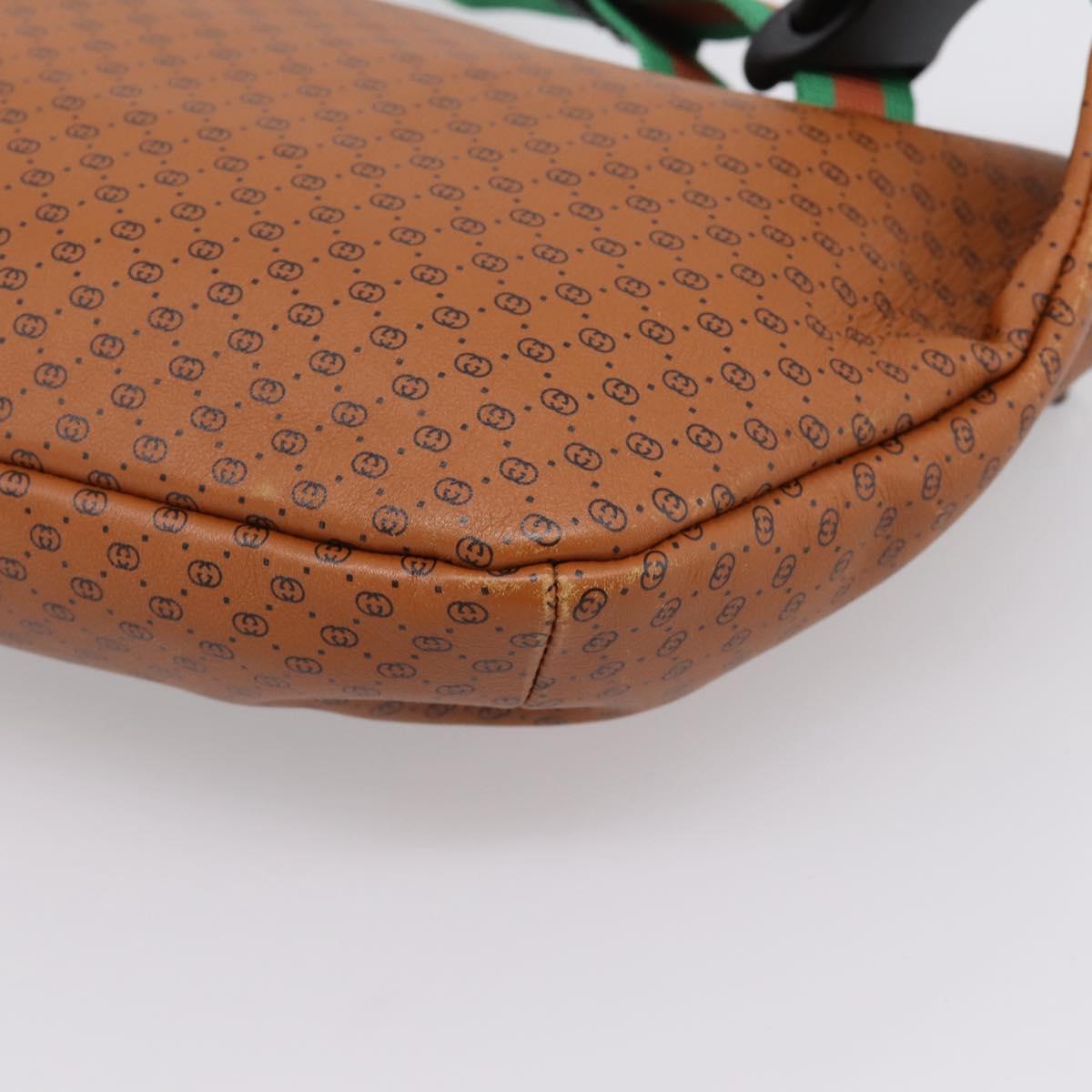 GUCCI Micro GG Canvas Sherry Line GUCCIxDAPPER DAN Bag 536416 Auth ka6390A