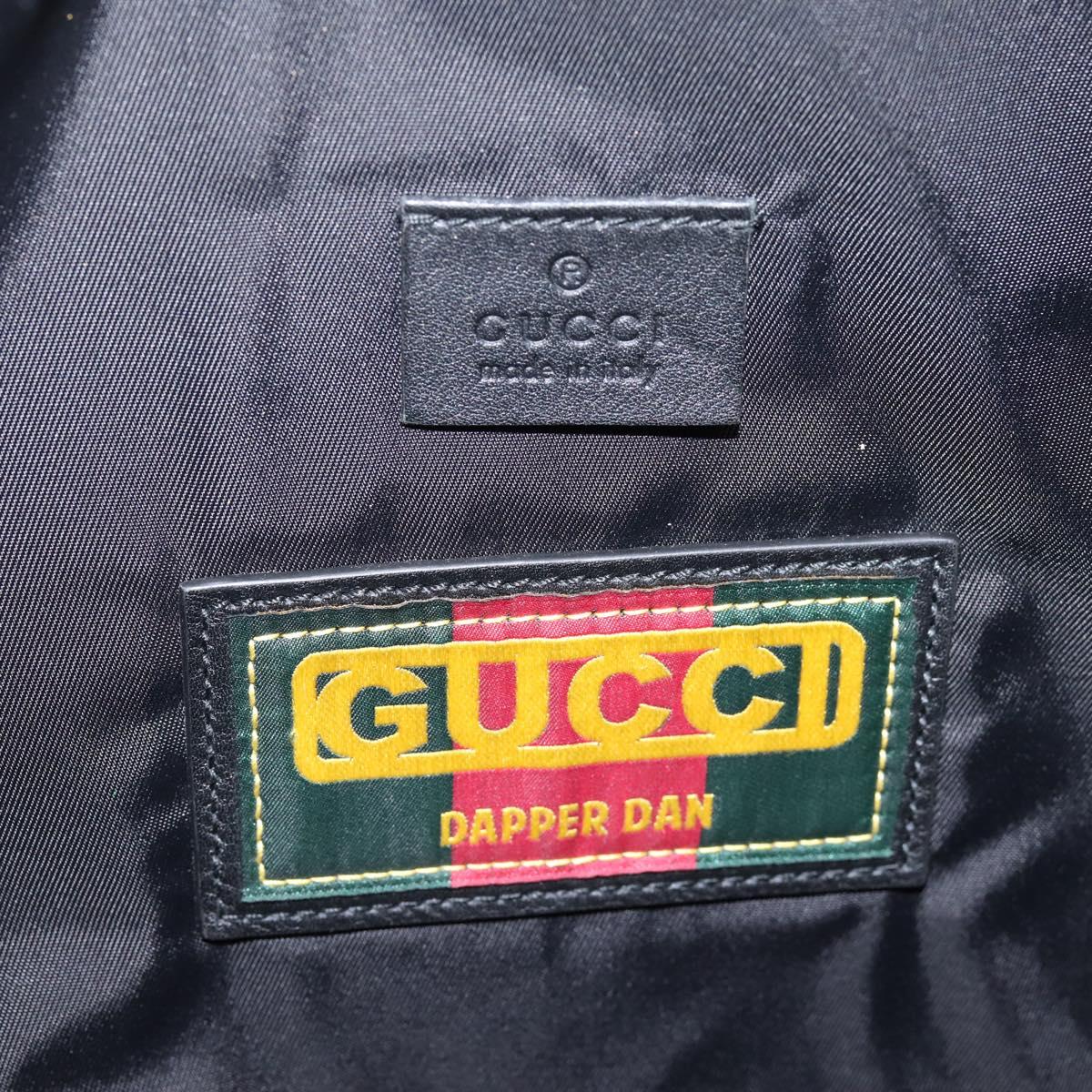 GUCCI Micro GG Canvas Sherry Line GUCCIxDAPPER DAN Bag 536416 Auth ka6390A