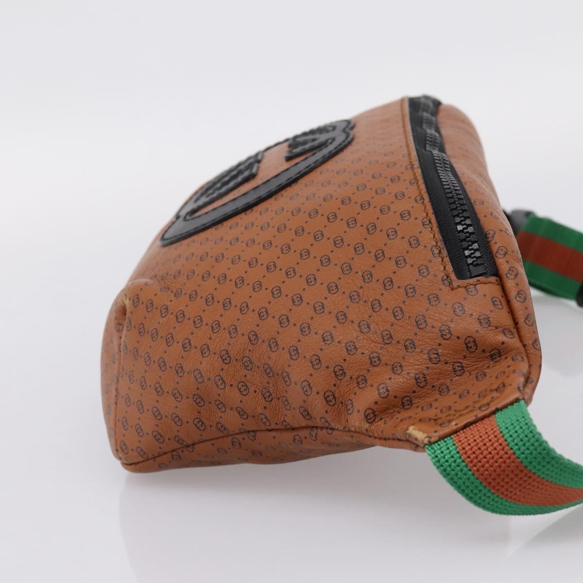 GUCCI Micro GG Canvas Sherry Line GUCCIxDAPPER DAN Bag 536416 Auth ka6390A