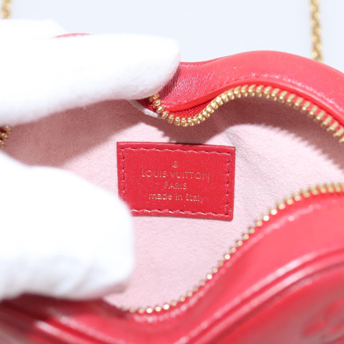 LOUIS VUITTON Falling In Love Collection Hearton Pouch M80837 LV Auth ka6395M