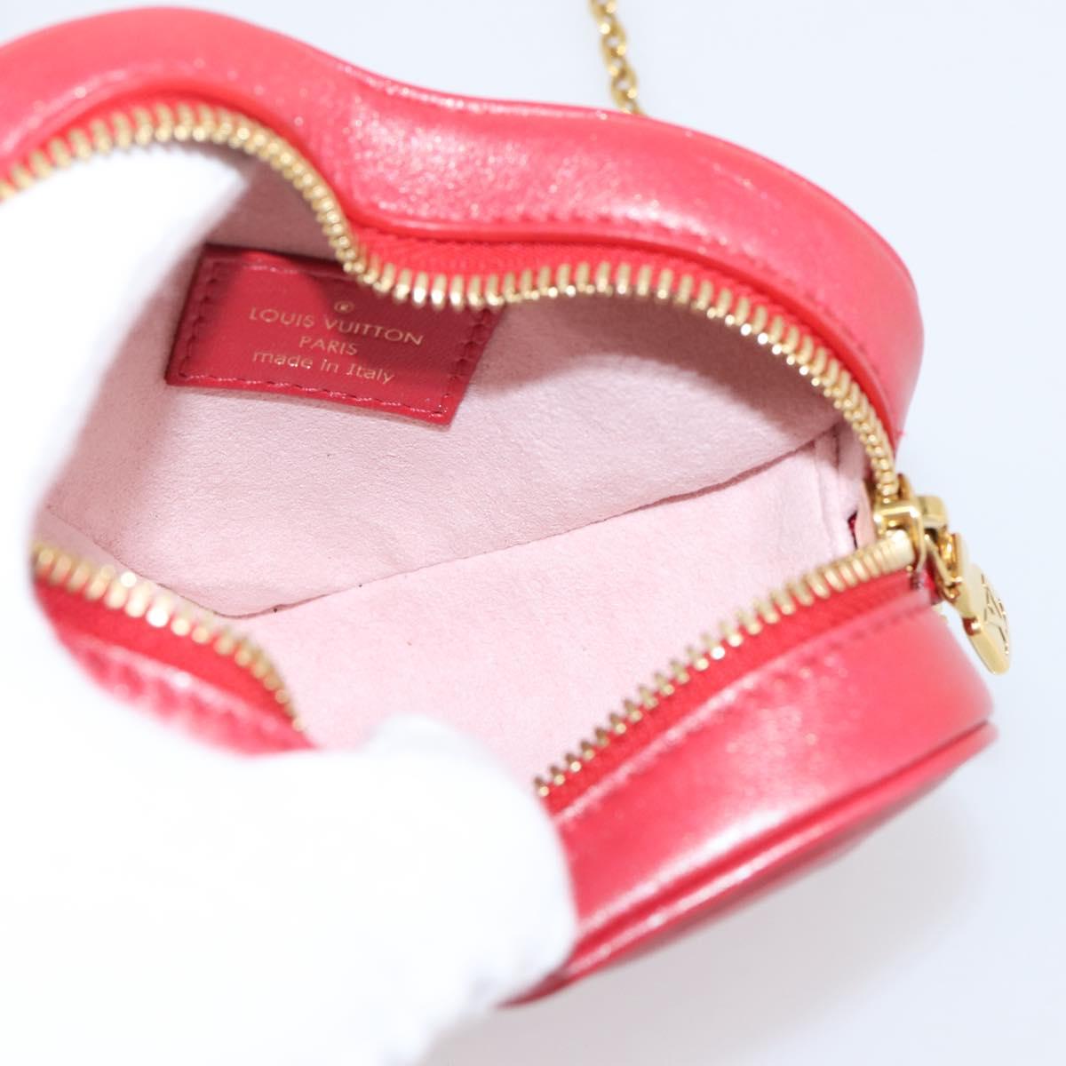 LOUIS VUITTON Falling In Love Collection Hearton Pouch M80837 LV Auth ka6395M