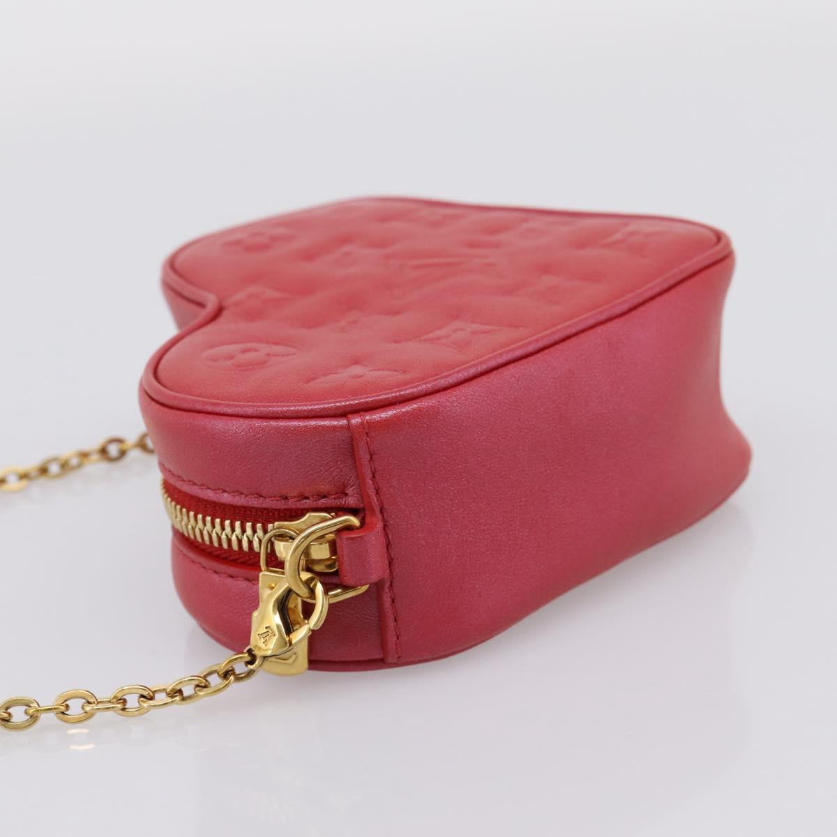 LOUIS VUITTON Falling In Love Collection Hearton Pouch M80837 LV Auth ka6395M