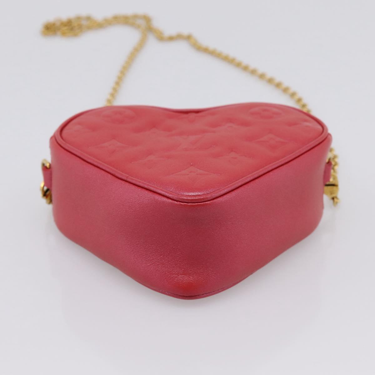 LOUIS VUITTON Falling In Love Collection Hearton Pouch M80837 LV Auth ka6395M