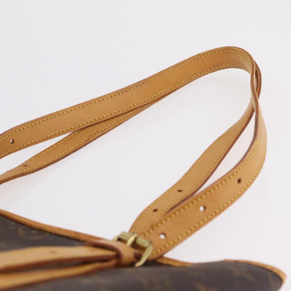 LOUIS VUITTON Monogram Bucket GM Shoulder Bag M42236 LV Auth ka6398