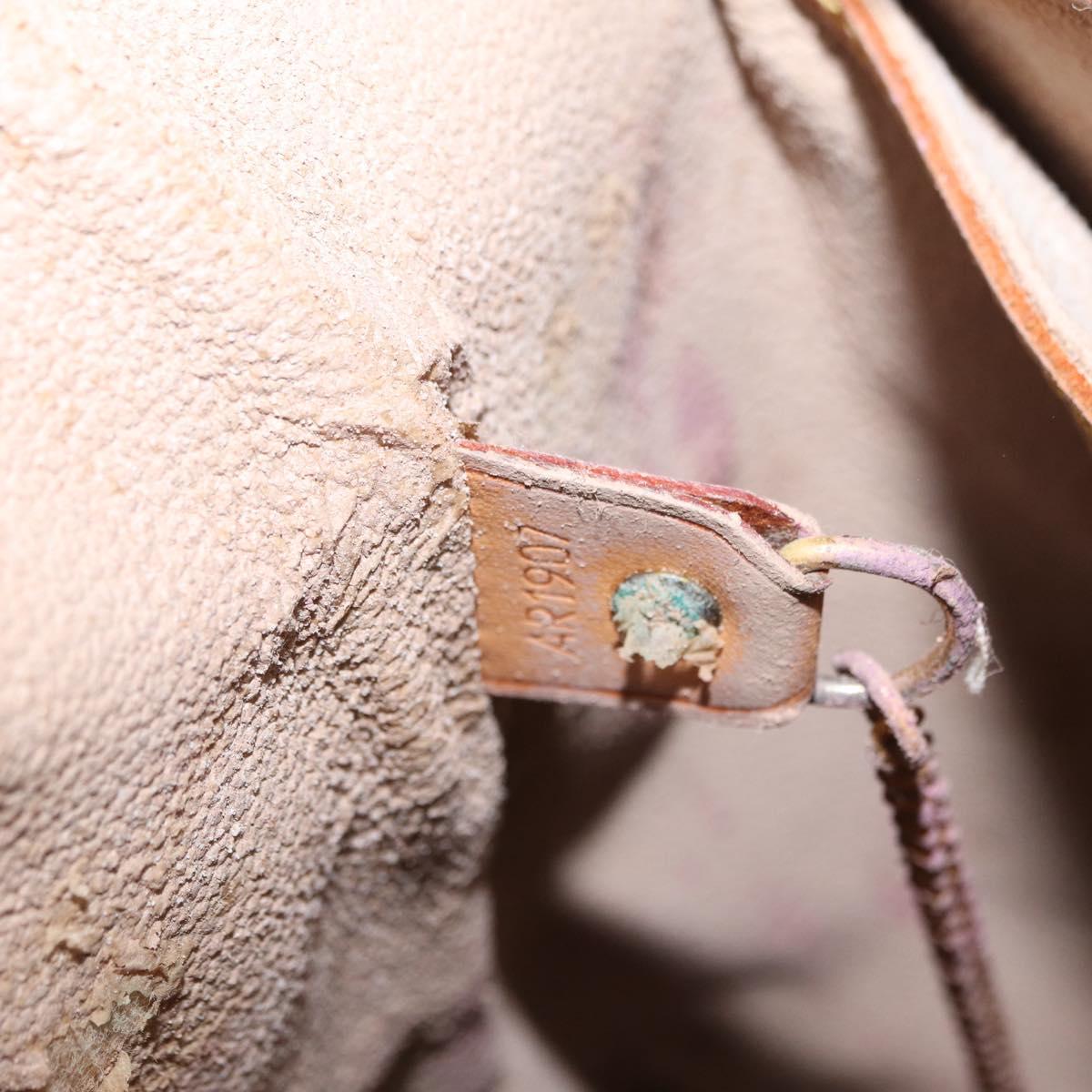LOUIS VUITTON Monogram Bucket GM Shoulder Bag M42236 LV Auth ka6398