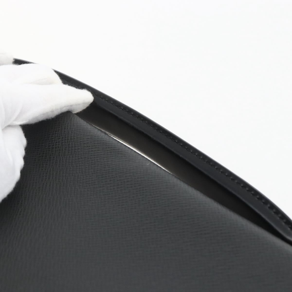 LOUIS VUITTON Taiga Porte Documents Angara Briefcase Ardoise M30772 Auth ka640