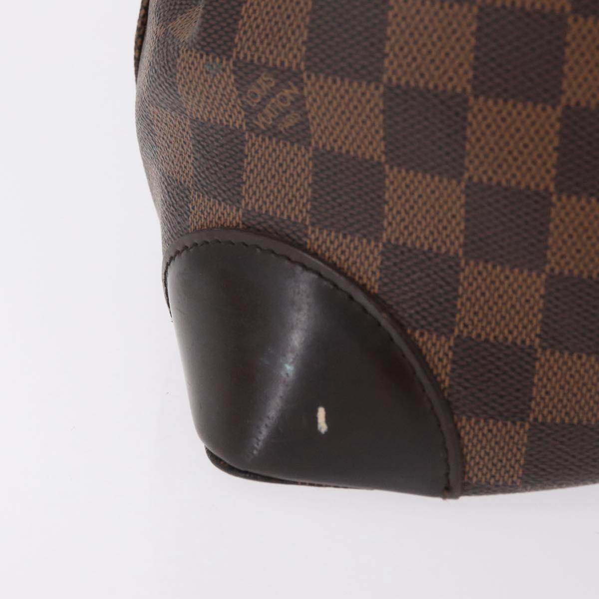 LOUIS VUITTON Damier Ebene Hampstead MM Tote Bag N51204 LV Auth ka6400
