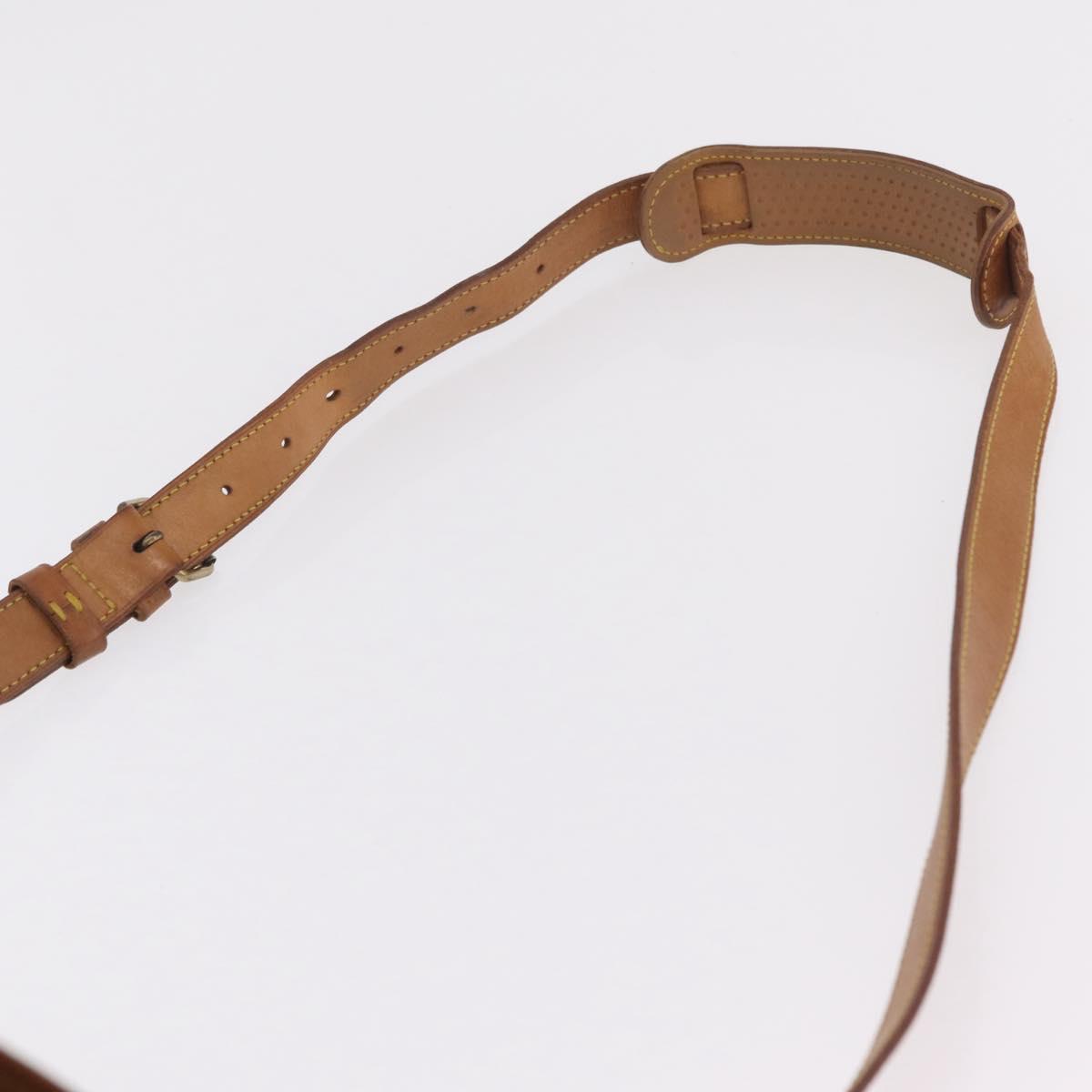 LOUIS VUITTON Monogram Saumur 35 Shoulder Bag M42254 LV Auth ka6403