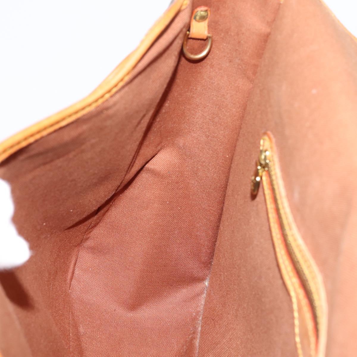 LOUIS VUITTON Monogram Gibeciere GM Shoulder Bag M42246 LV Auth ka6404