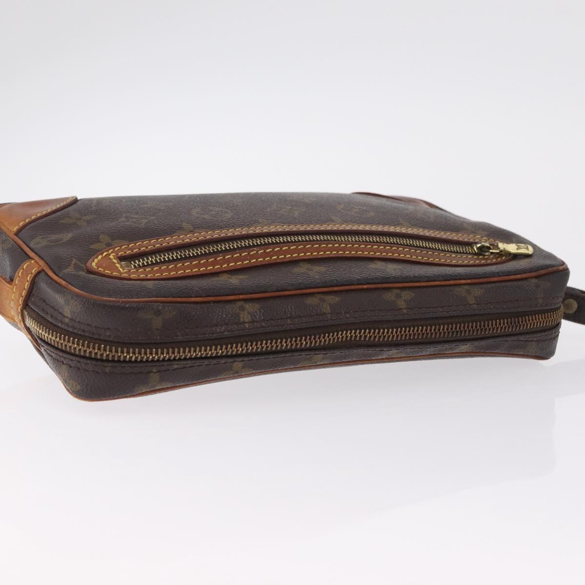 LOUIS VUITTON Monogram Marly Dragonne GM Clutch Bag M51825 LV Auth ka6405