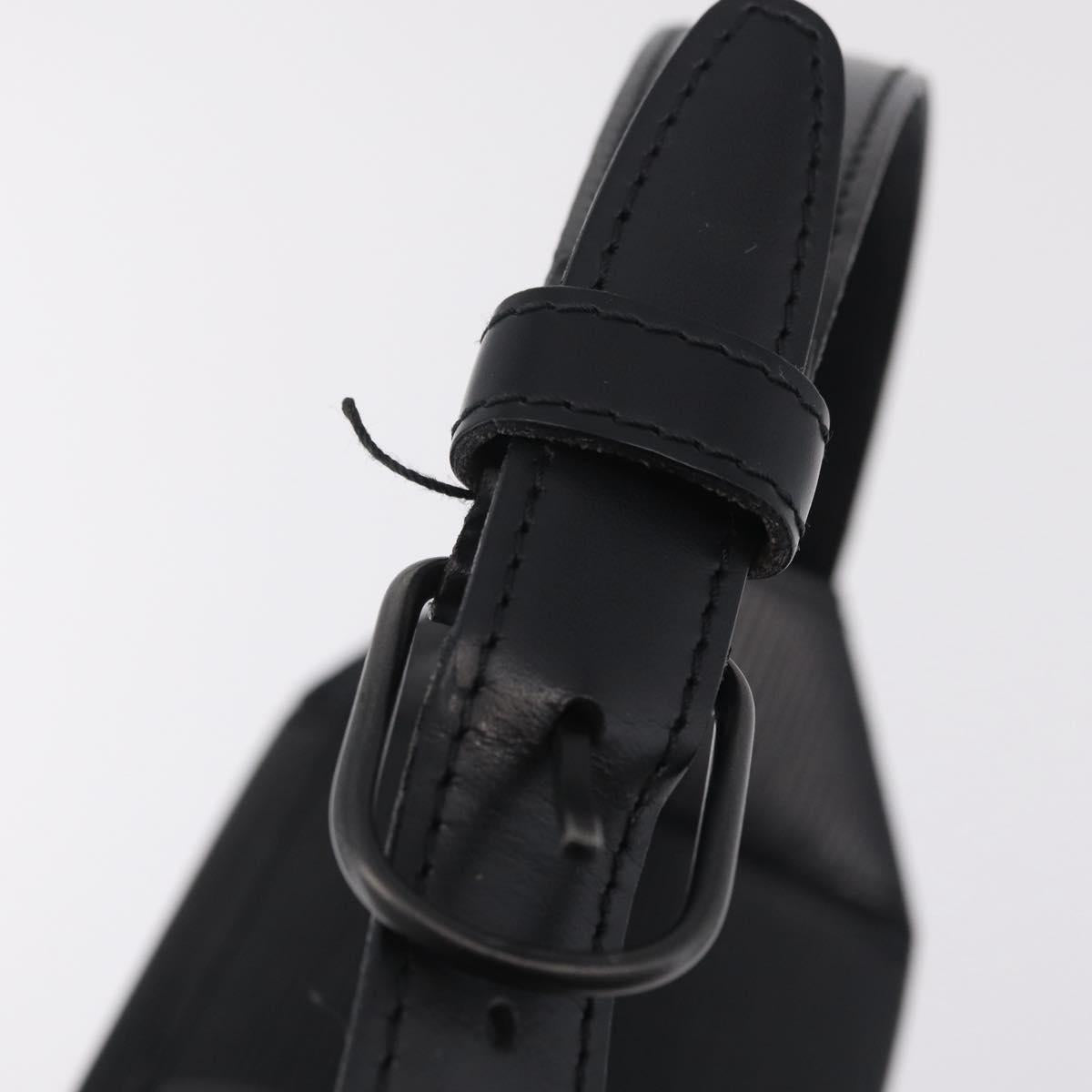 LOUIS VUITTON Epi Sax Shoulder Bag Black M80161 LV Auth ka6409
