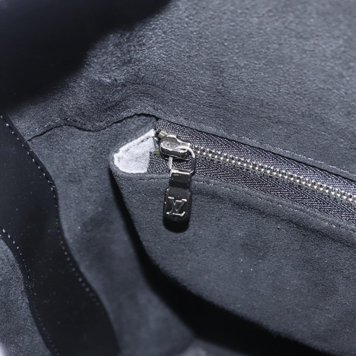 LOUIS VUITTON Epi Sax Shoulder Bag Black M80161 LV Auth ka6409