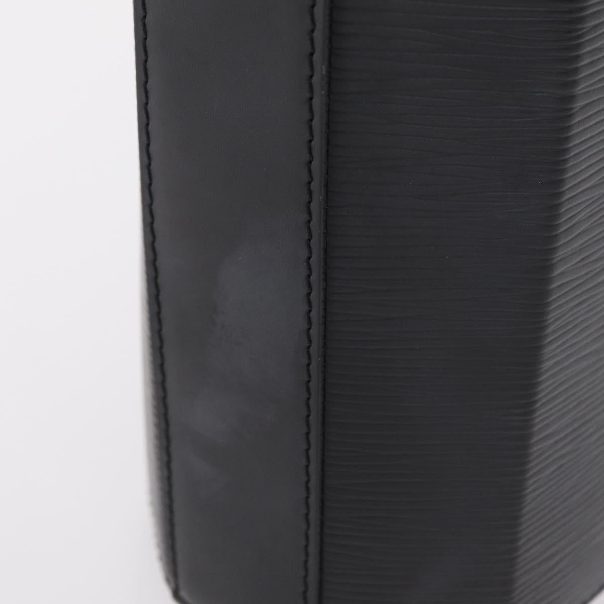 LOUIS VUITTON Epi Sax Shoulder Bag Black M80161 LV Auth ka6409