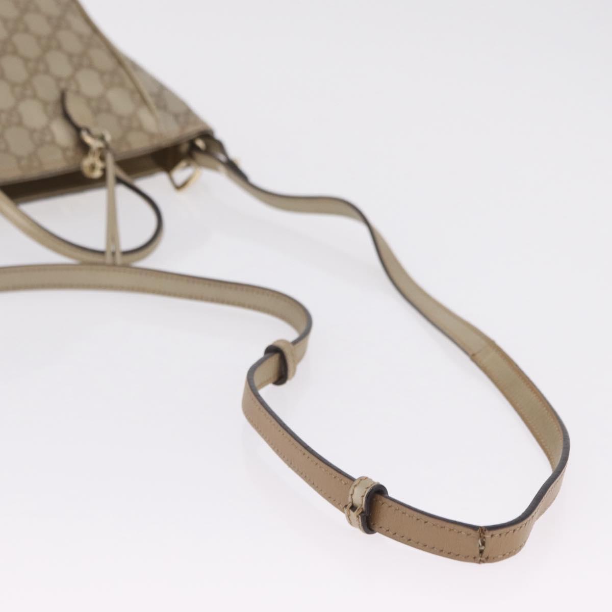 GUCCI GG Canvas Guccissima Hand Bag 2way Gold 353121 Auth ka6419