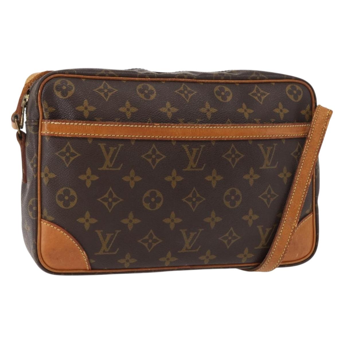 LOUIS VUITTON Monogram Trocadero 30 Shoulder Bag M51272 LV Auth ka642