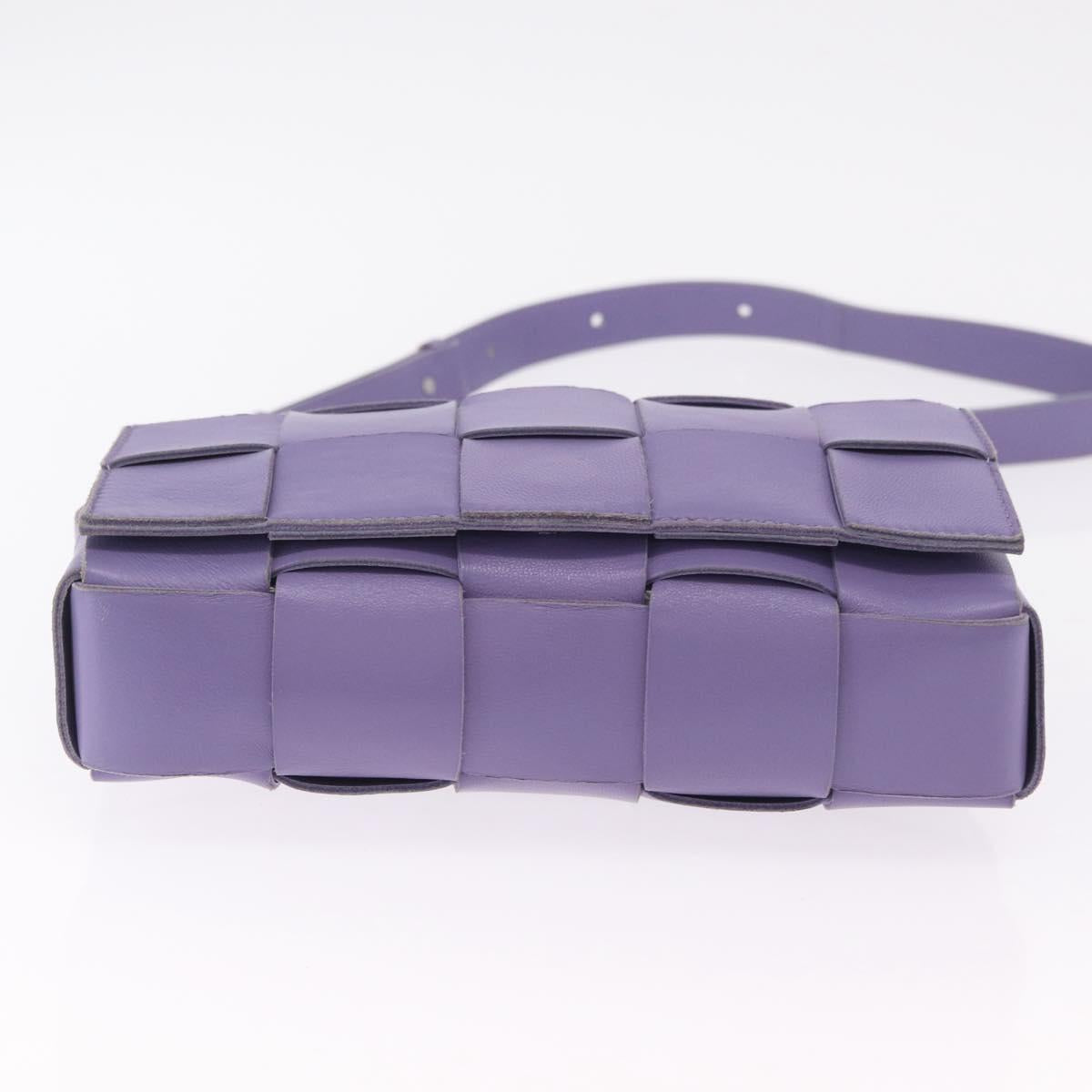 Bottega Veneta MAXI INTRECCIATO Cassette Shoulder Bag Leather Auth ka6424V