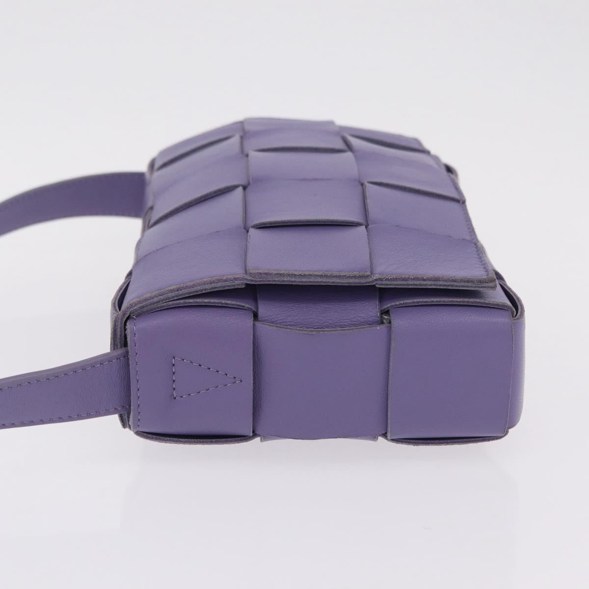 Bottega Veneta MAXI INTRECCIATO Cassette Shoulder Bag Leather Auth ka6424V