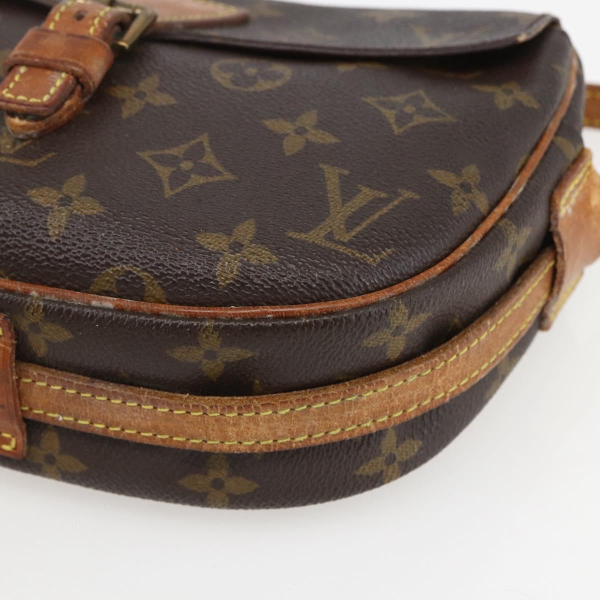 LOUIS VUITTON Monogram Jeune Fille PM Shoulder Bag M51227 LV Auth ka643