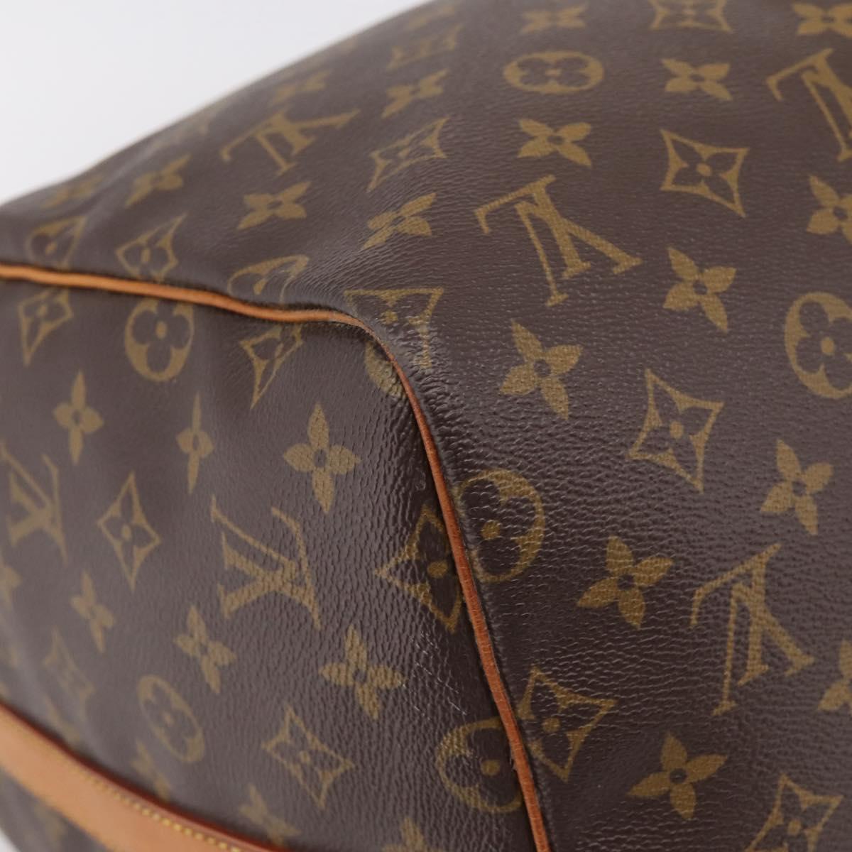 LOUIS VUITTON Monogram Keepall Bandouliere 55 Boston Bag M41414 LV Auth ka6431A