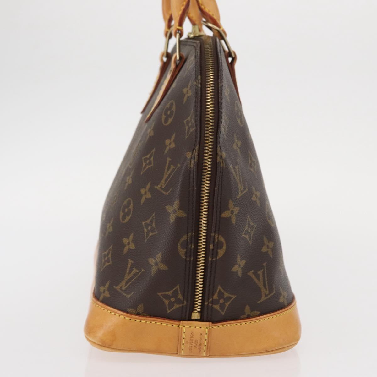 LOUIS VUITTON Monogram Alma Hand Bag M51130 LV Auth ka644