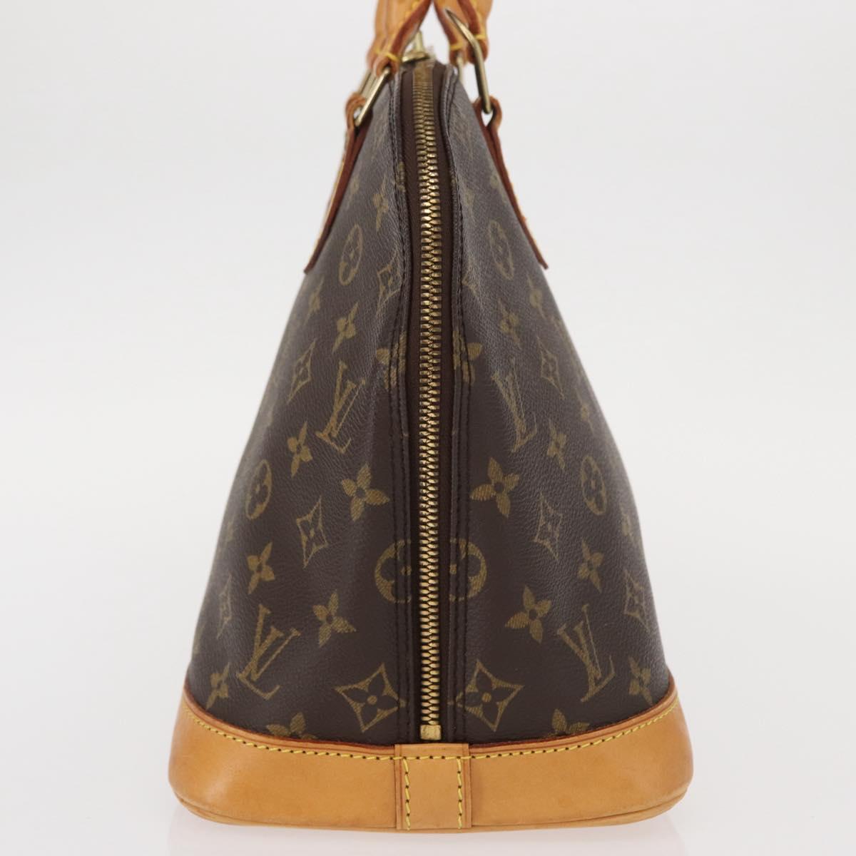 LOUIS VUITTON Monogram Alma Hand Bag M51130 LV Auth ka644