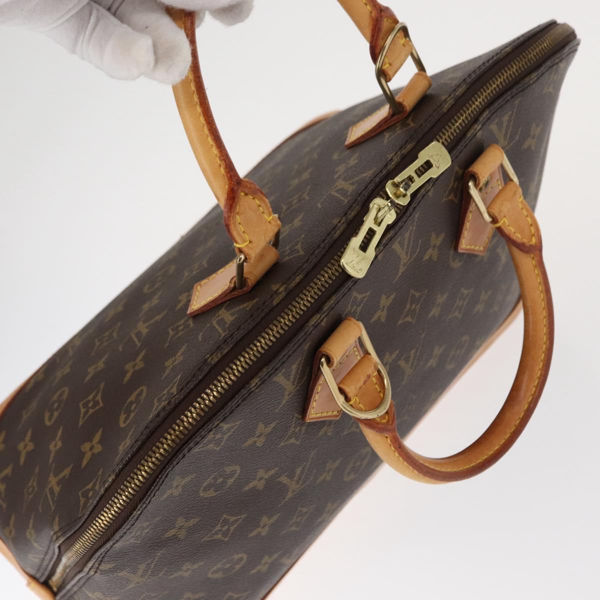 LOUIS VUITTON Monogram Alma Hand Bag M51130 LV Auth ka644