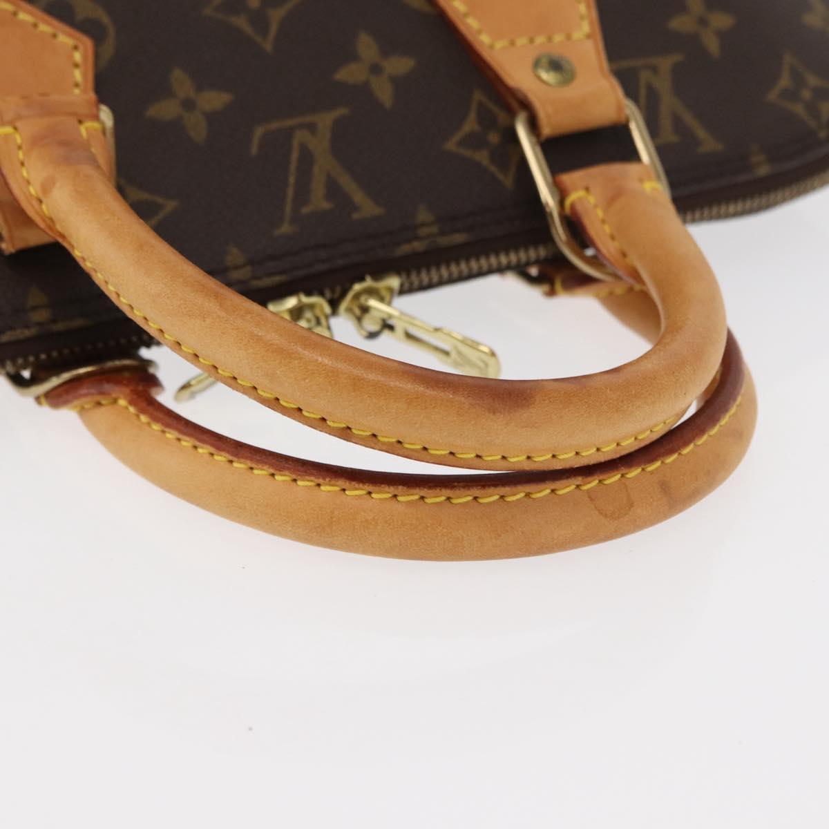 LOUIS VUITTON Monogram Alma Hand Bag M51130 LV Auth ka644
