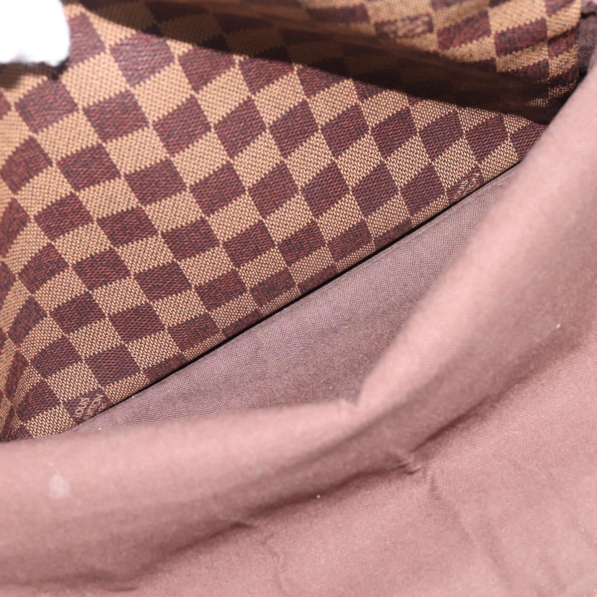 LOUIS VUITTON Damier Ebene Naviglio Shoulder Bag N45255 LV Auth ka6440A