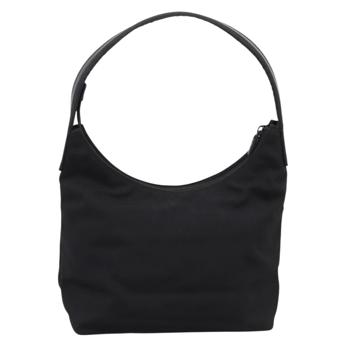 GUCCI Hand Bag Nylon Black 001 3386 Auth ka6457