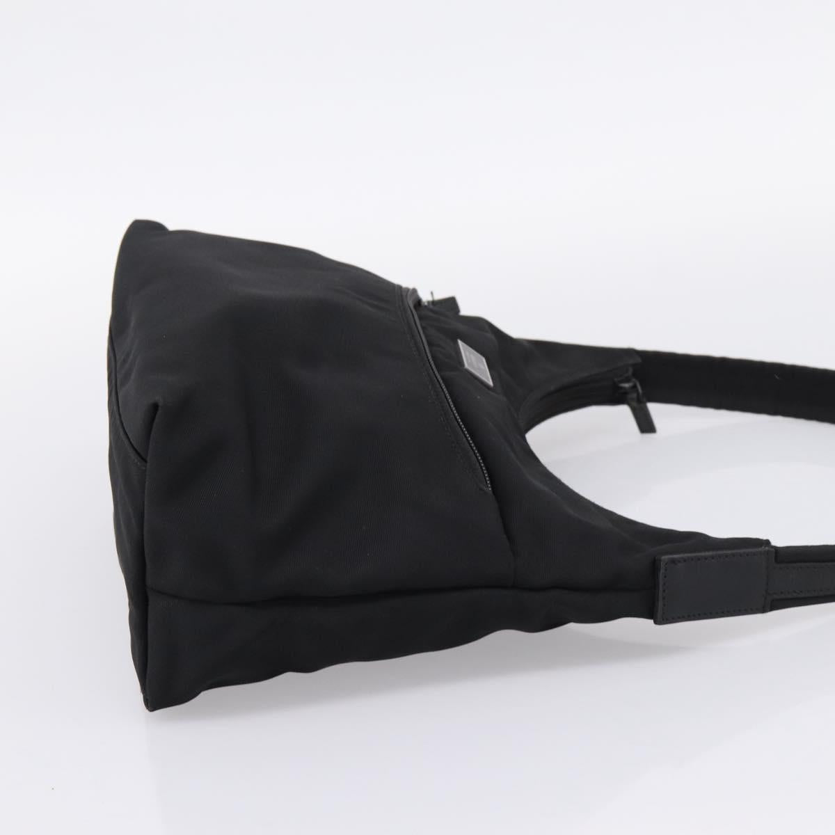 GUCCI Hand Bag Nylon Black 001 3386 Auth ka6457