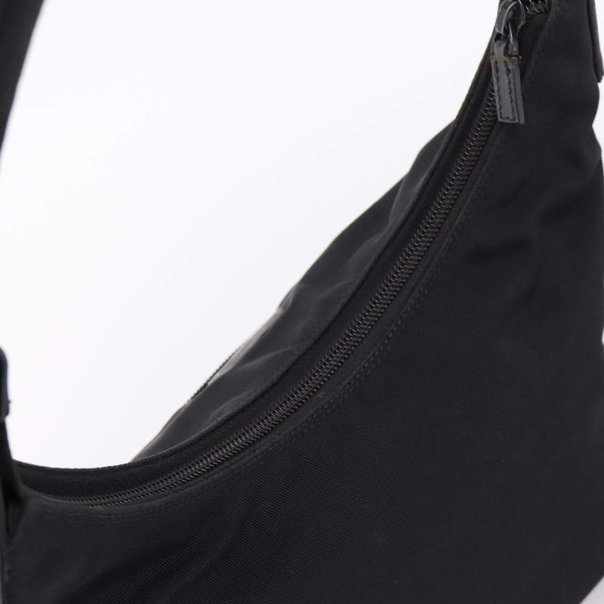 GUCCI Hand Bag Nylon Black 001 3386 Auth ka6457