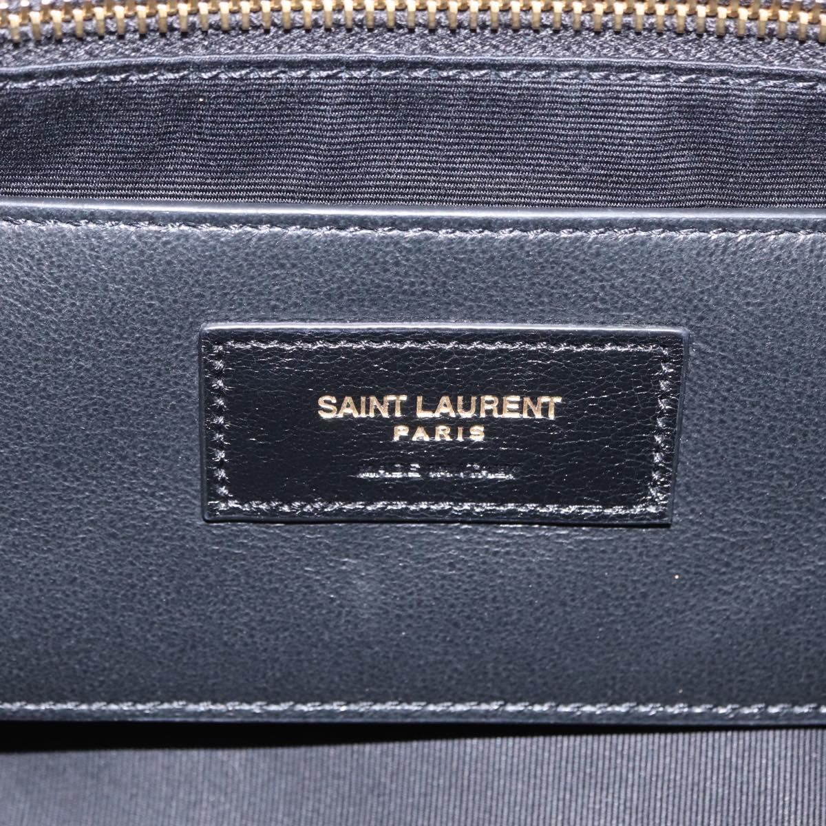 Saint Laurent Jamie Small Chain Shoulder Bag Leather Brown 763475 Auth ka6466SAM