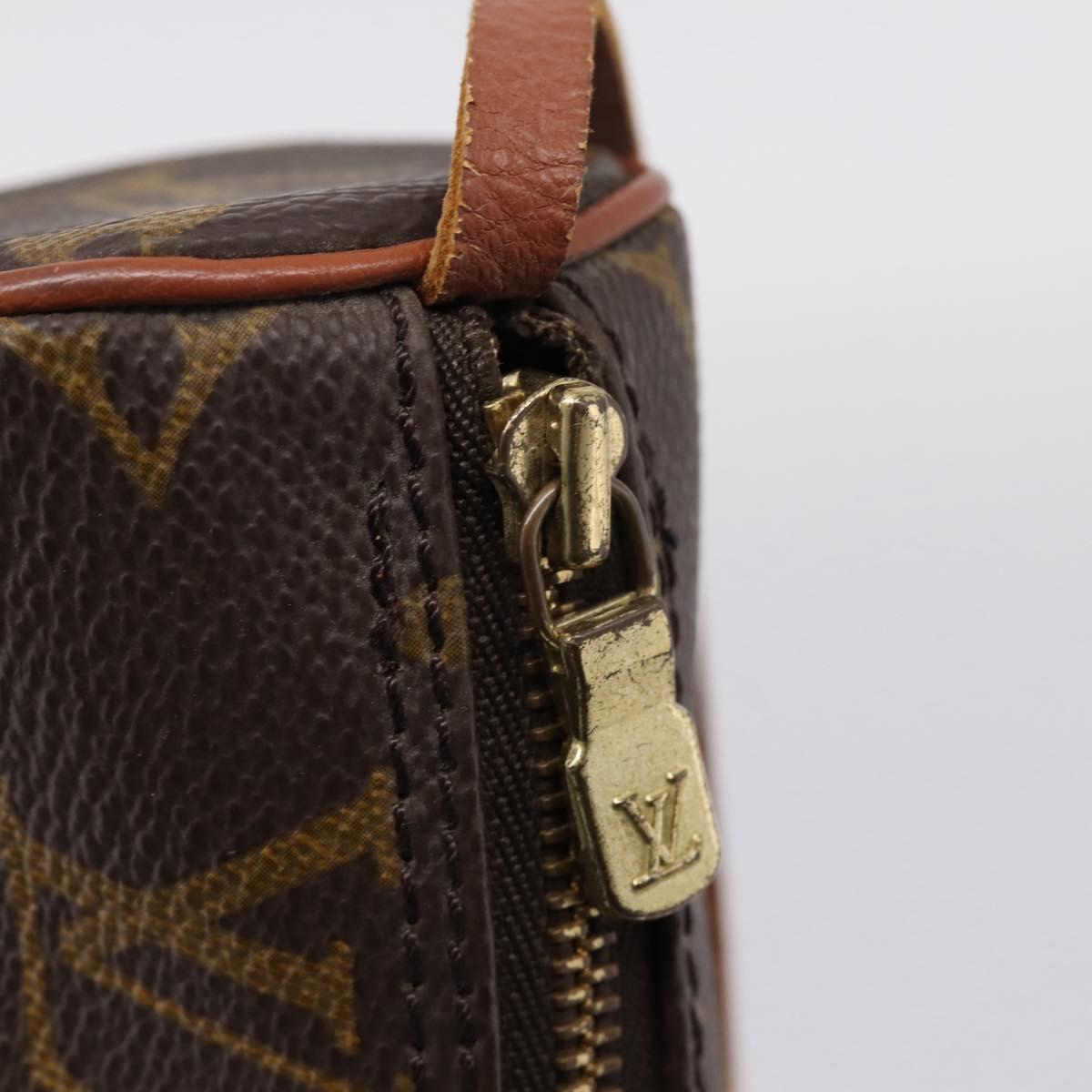 LOUIS VUITTON Monogram Papillon Pouch Pouch LV Auth ka6467