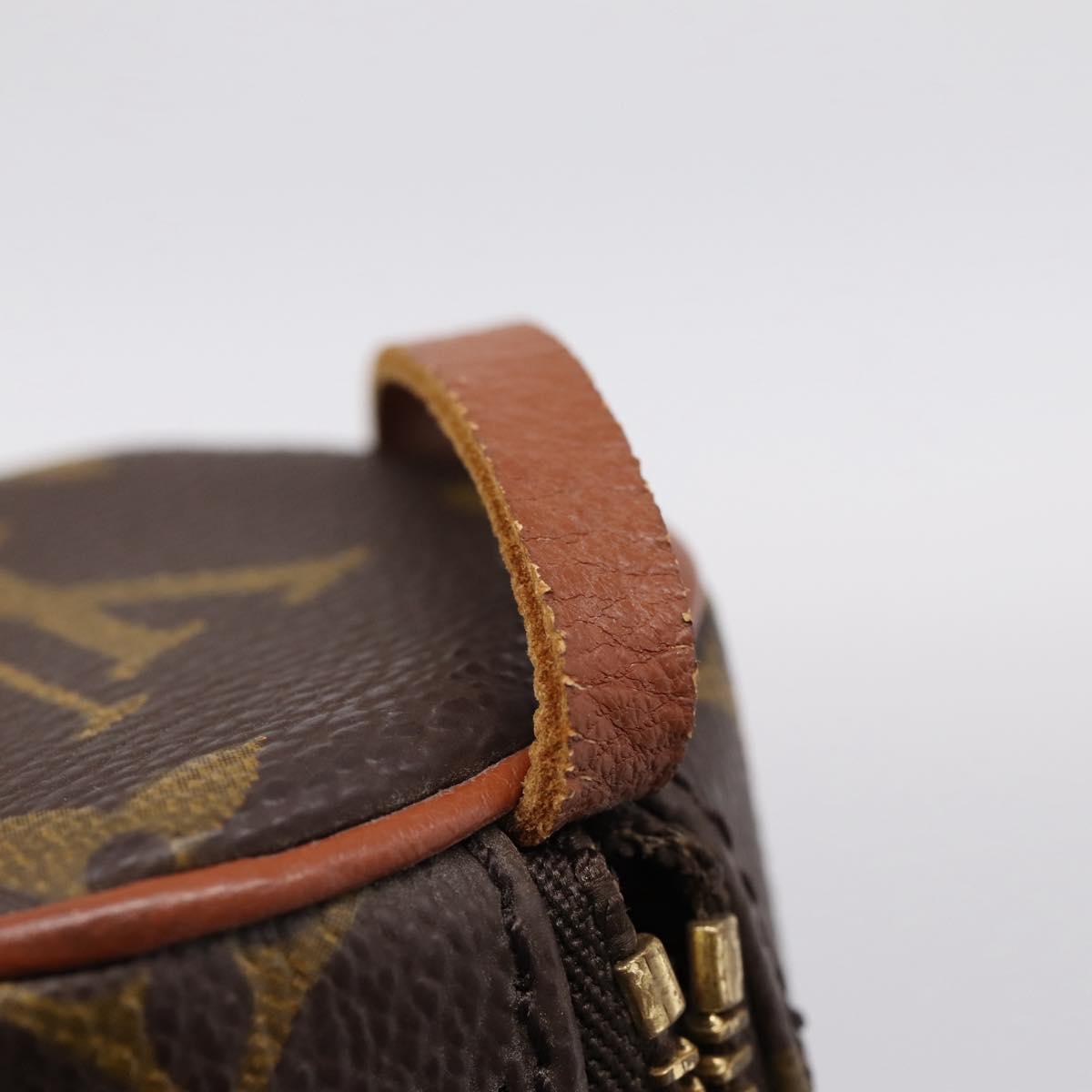 LOUIS VUITTON Monogram Papillon Pouch Pouch LV Auth ka6467